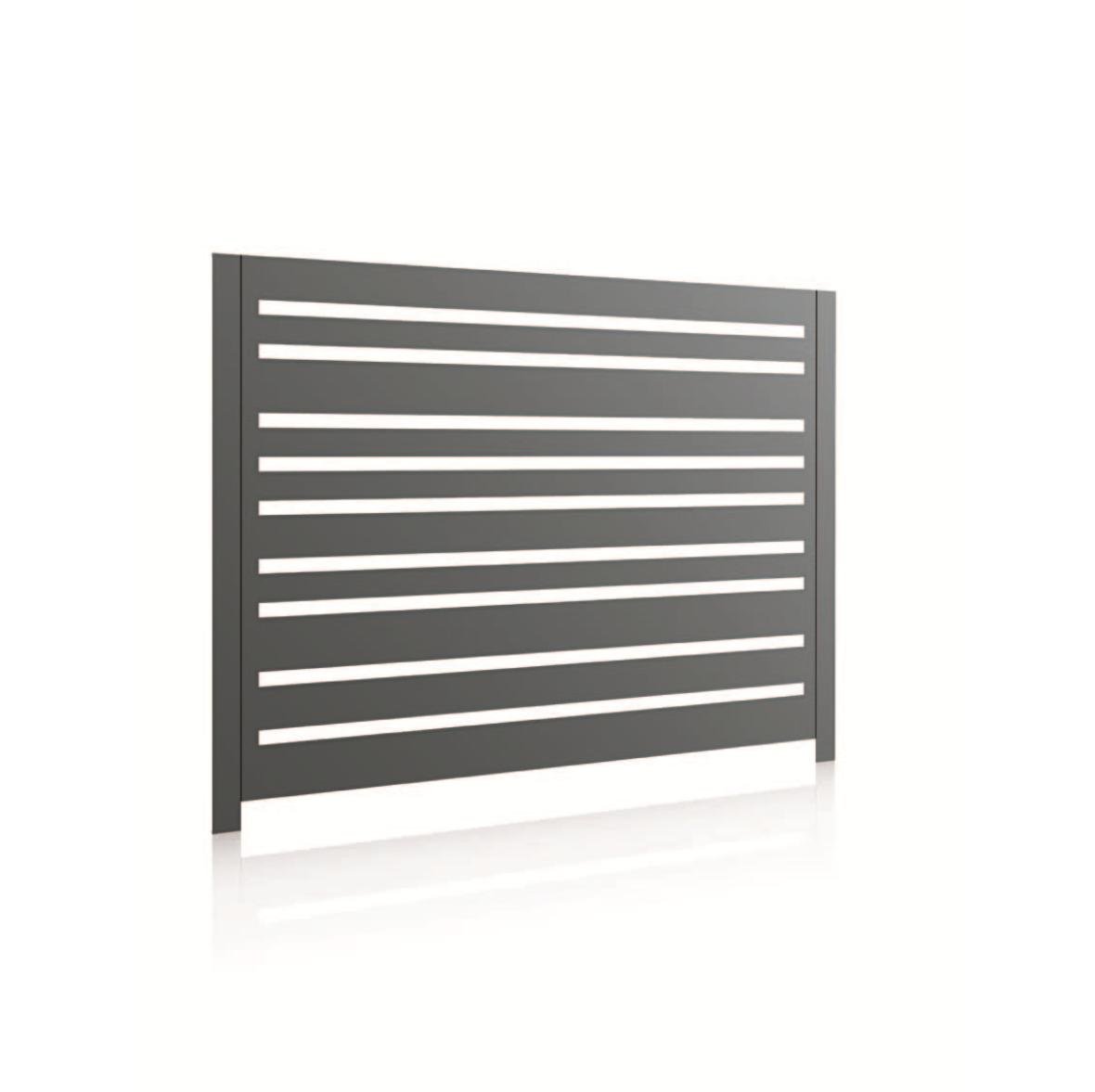 Horizontal MIX 4 aluminium gate, view 2