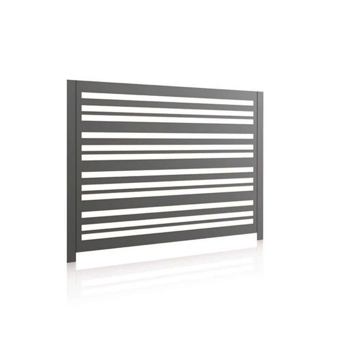 Horizontal MIX 5 aluminium gate, view 2
