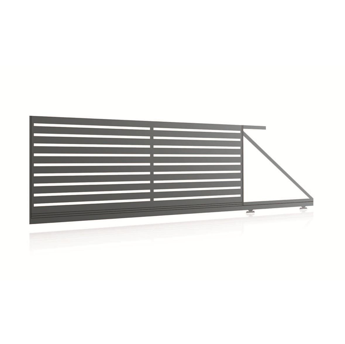 Classic 80 aluminium gate, view 4