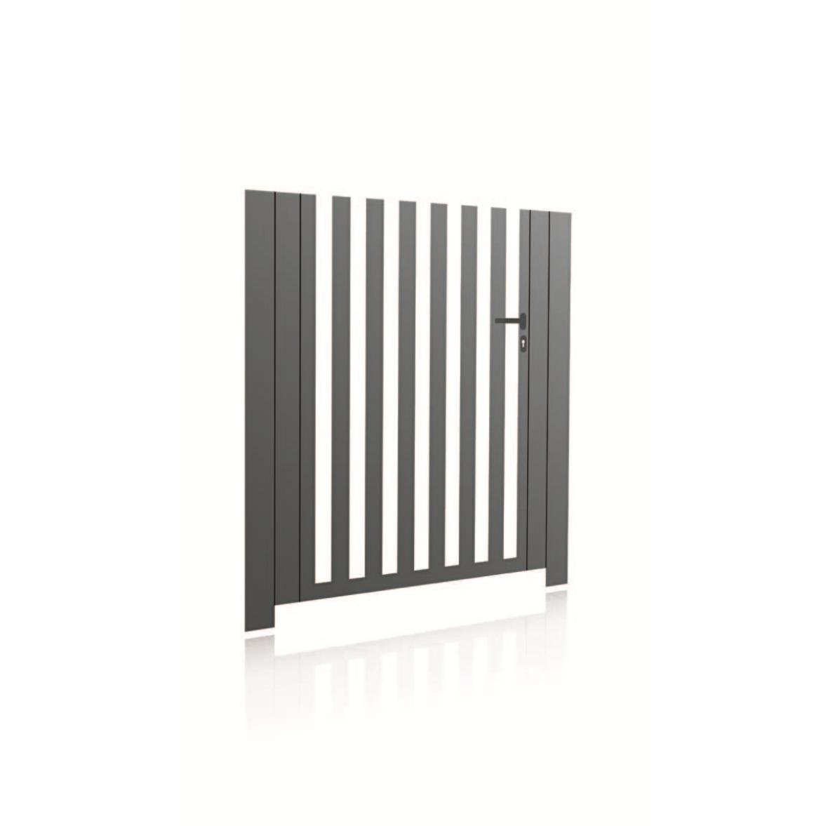 LONDON 80/40 Collection aluminium gate, view 1