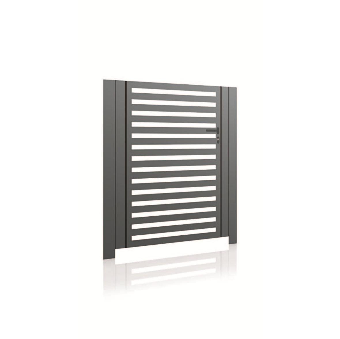 Classic 60 aluminium gate, view 1