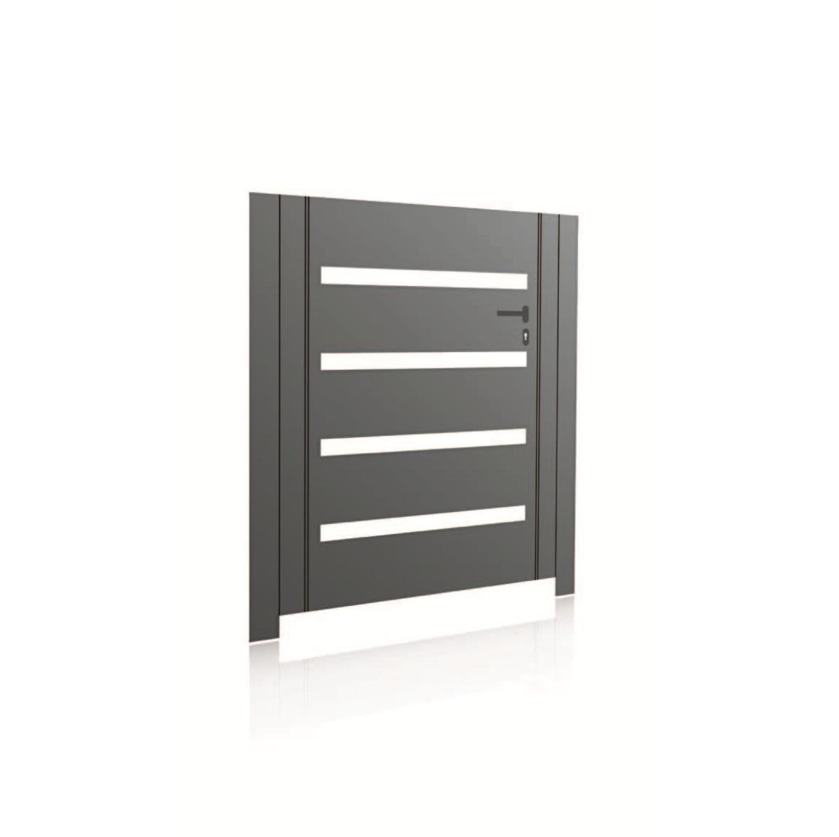 Classic 250 aluminium gate, view 1