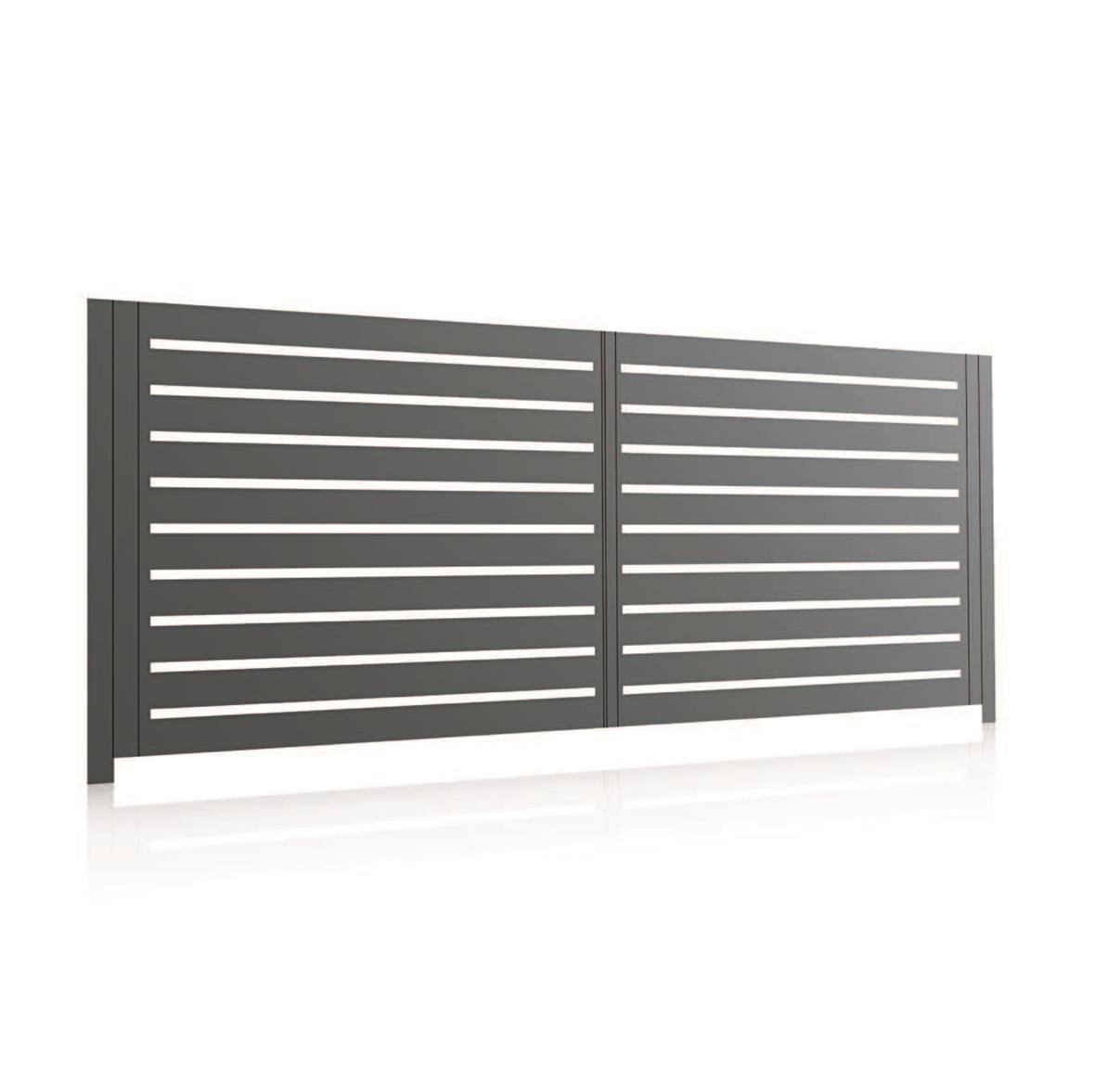 Classic 100 aluminium gate, view 3
