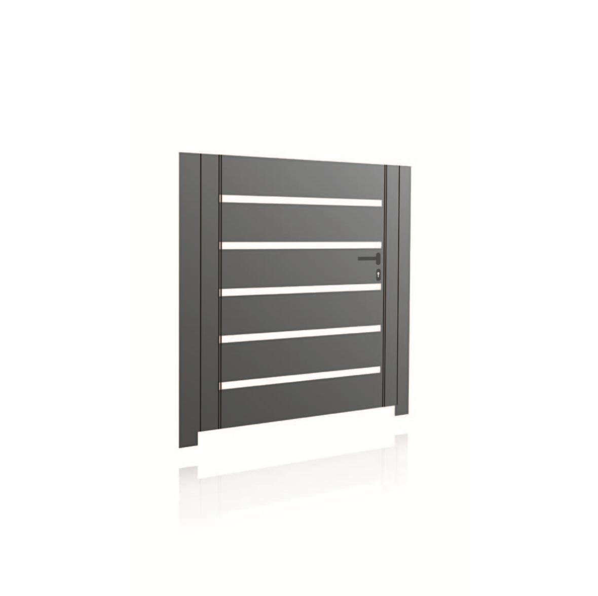 Classic 200 aluminium gate, view 1