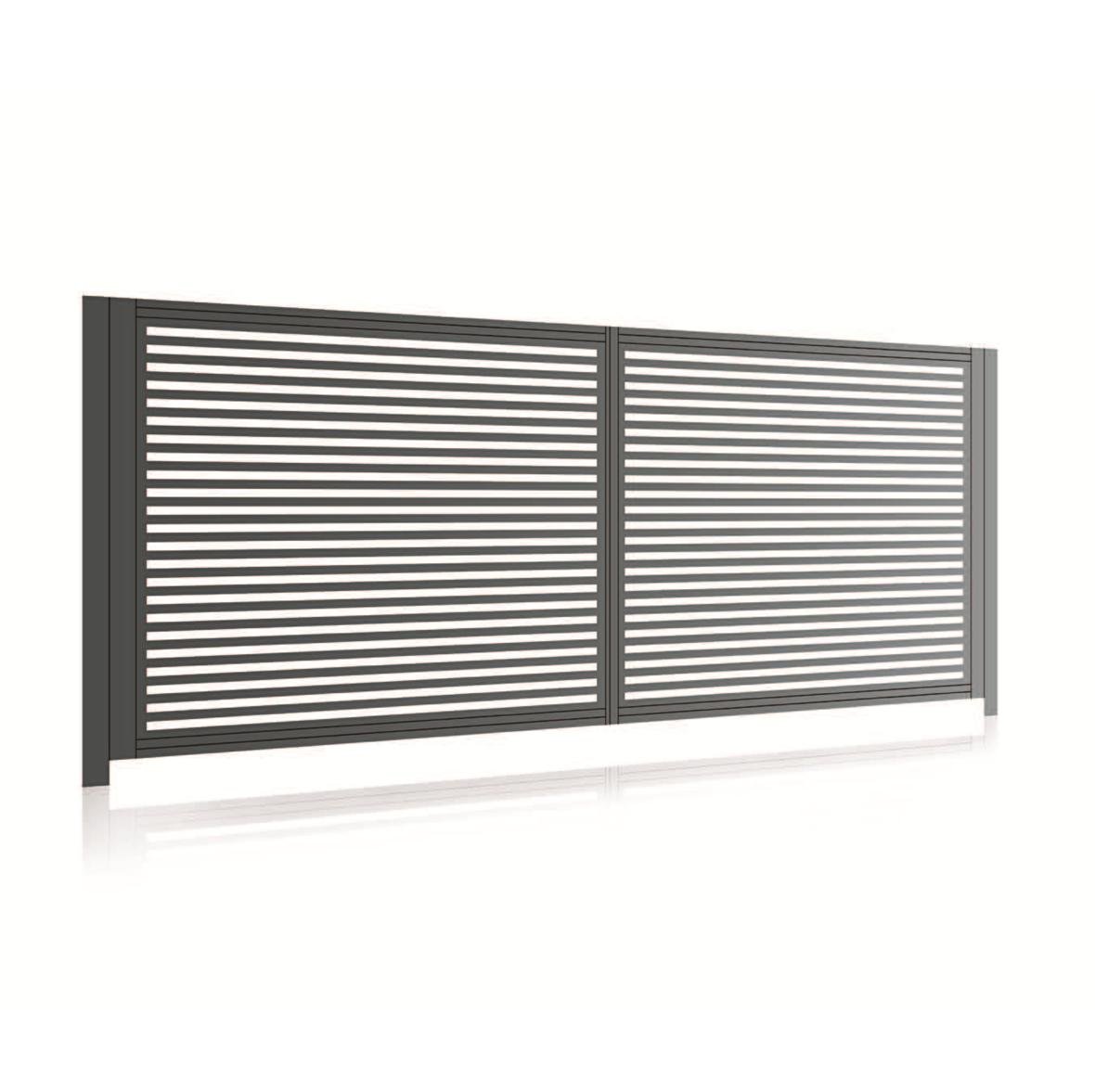 Classic 30 aluminium gate, view 3