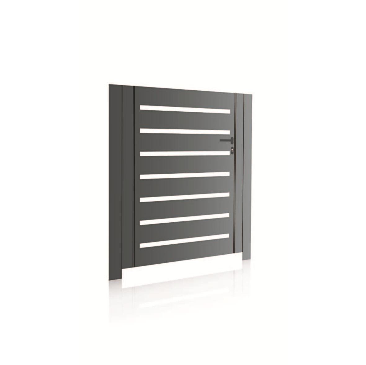Classic 150 aluminium gate, view 1