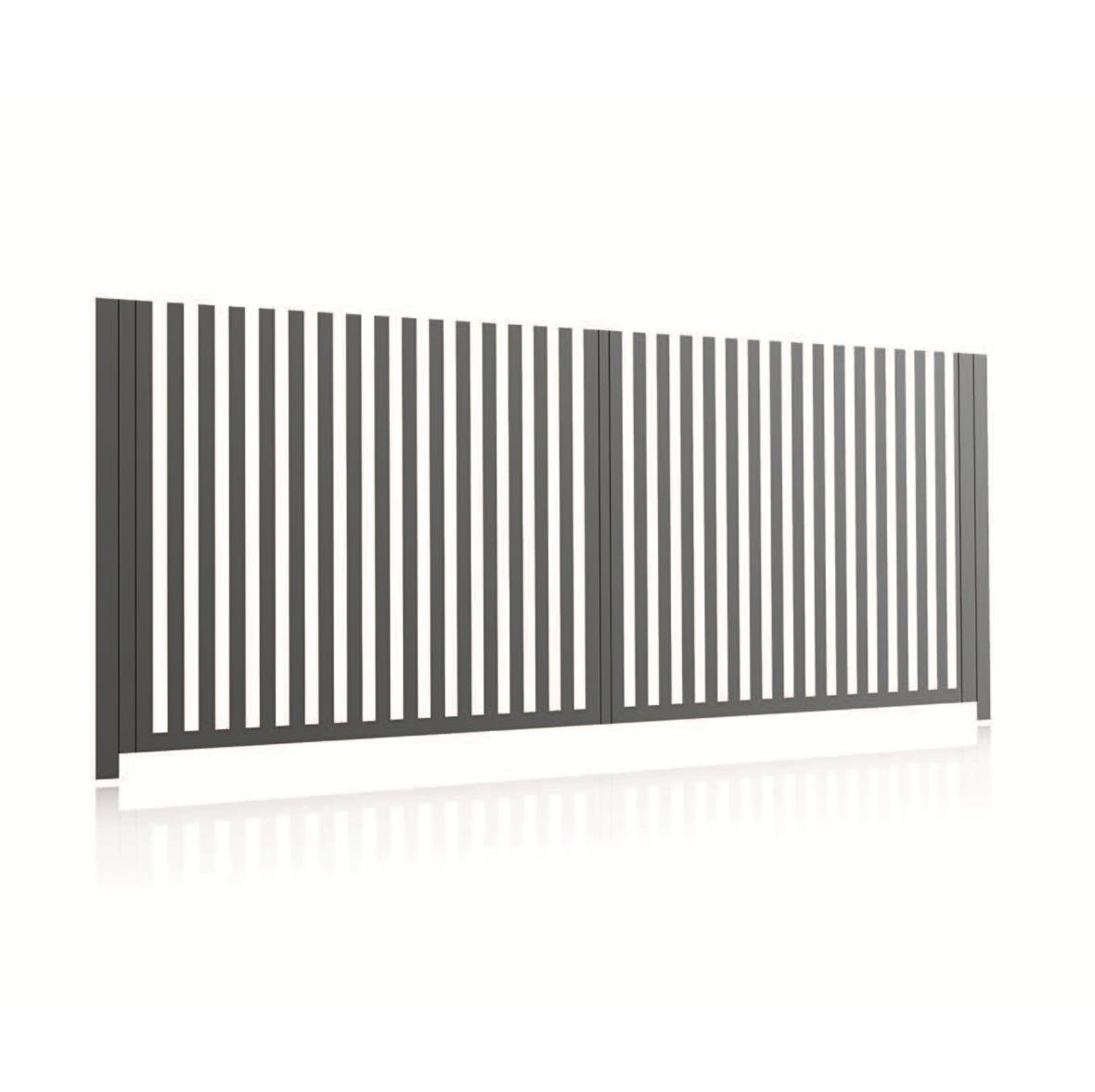 LONDON 80/40 Collection aluminium gate, view 3
