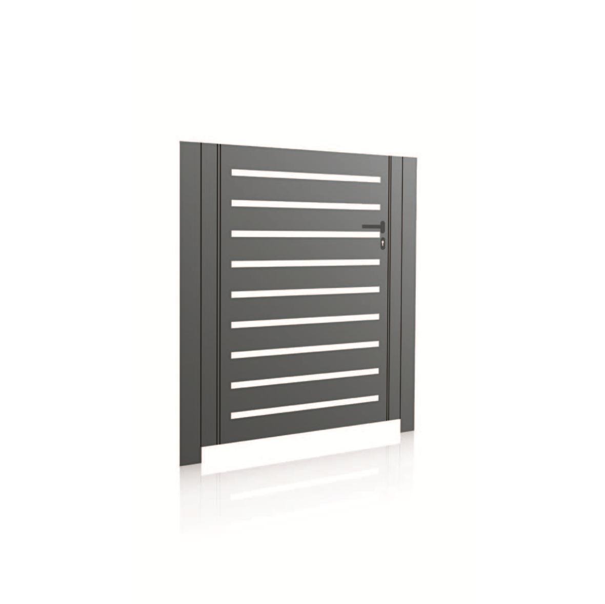 Classic 120 aluminium gate, view 1
