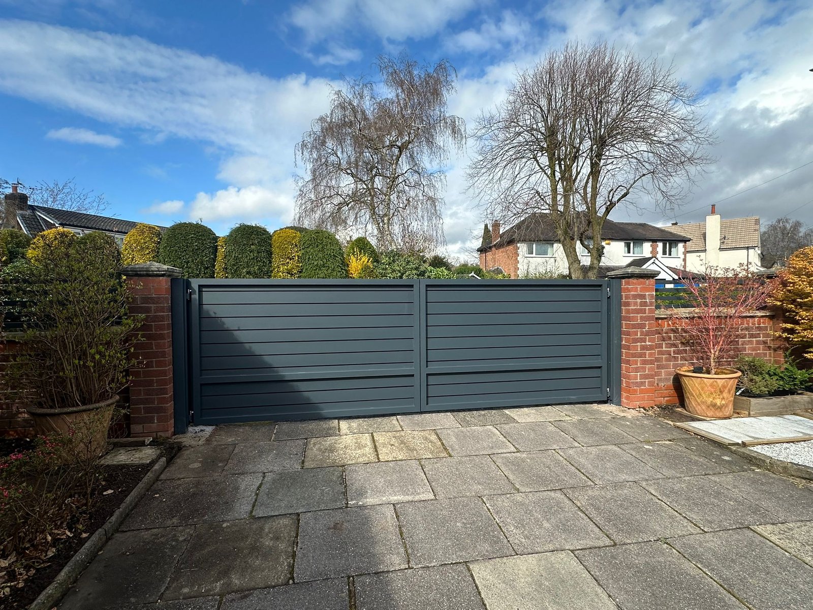 Aluminium Gates project 86 by AlumaGates