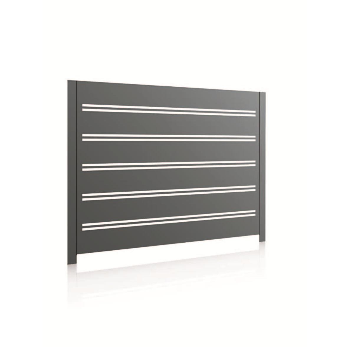 Horizontal MIX 1 aluminium gate, view 2