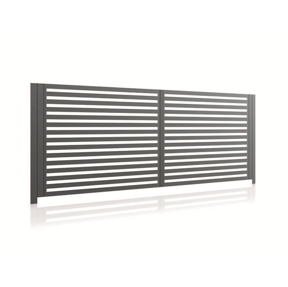 Classic 60 aluminium gate, view 3