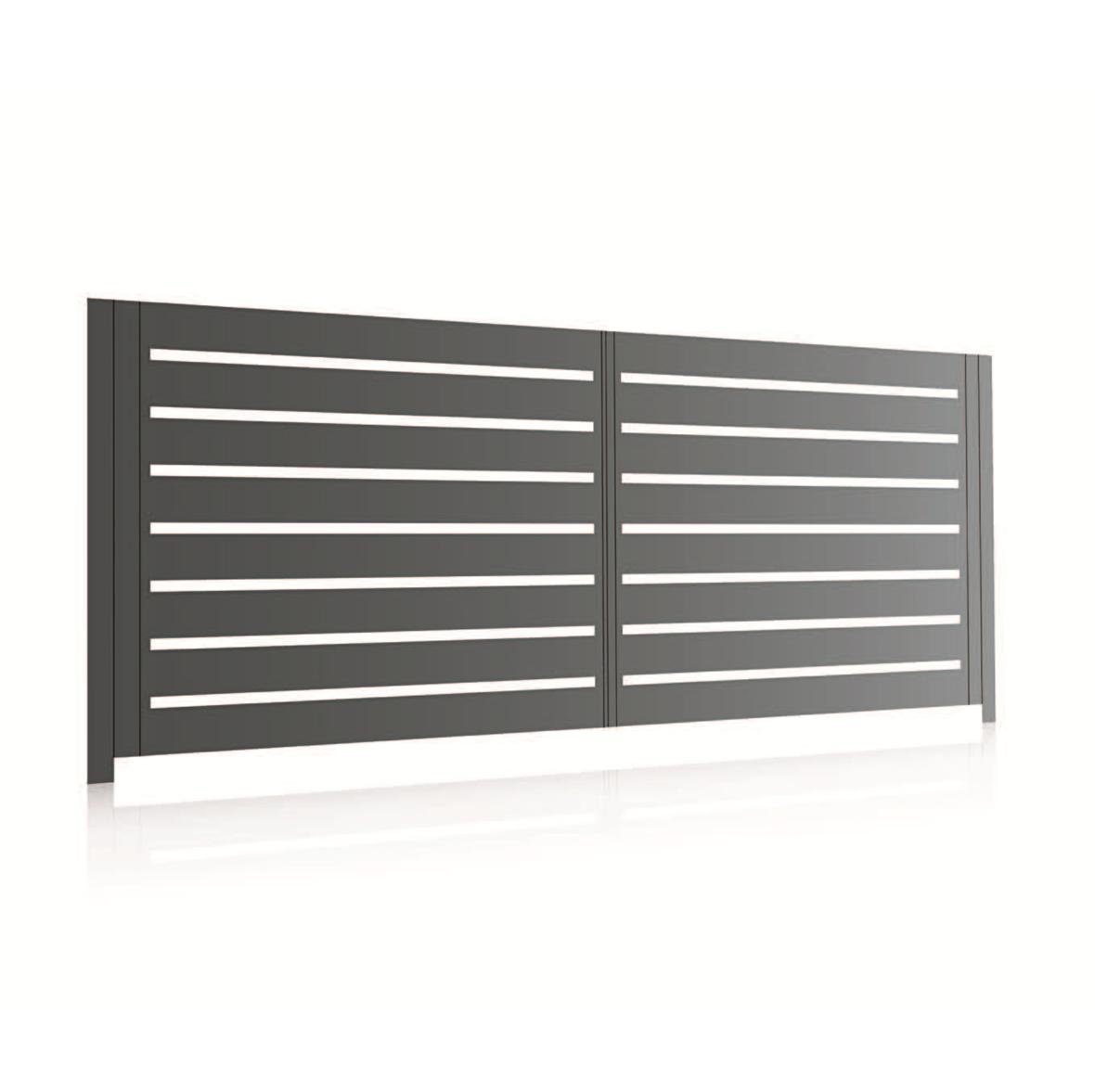 Classic 150 aluminium gate, view 3