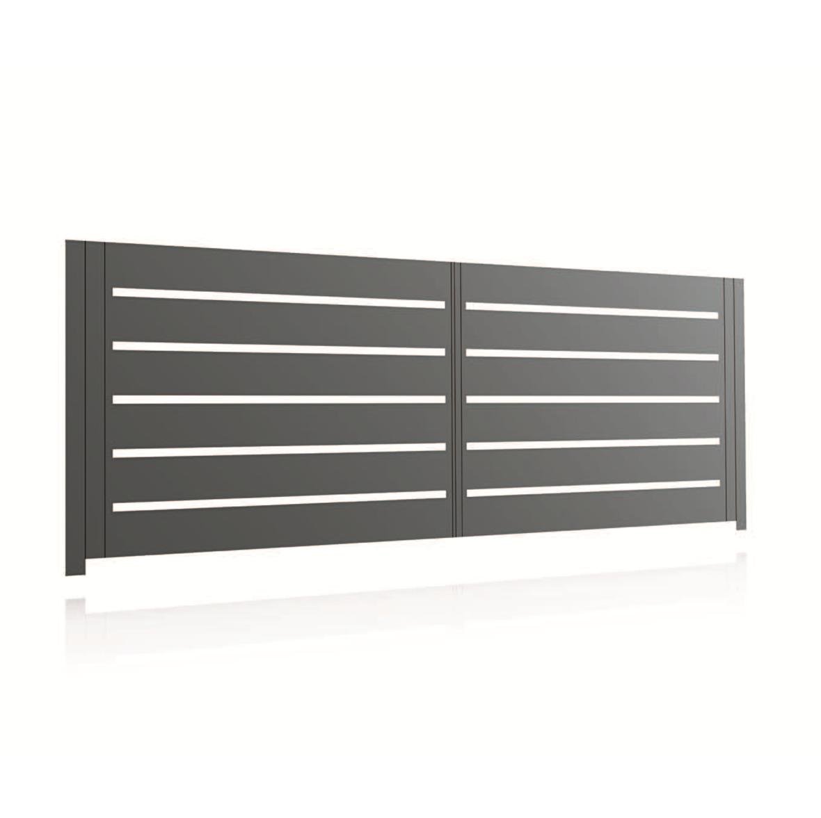 Classic 200 aluminium gate, view 3
